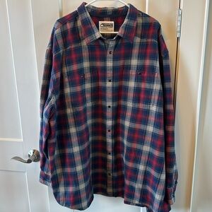 Mountain Khakis Plaid Flannel Shirt 3XL